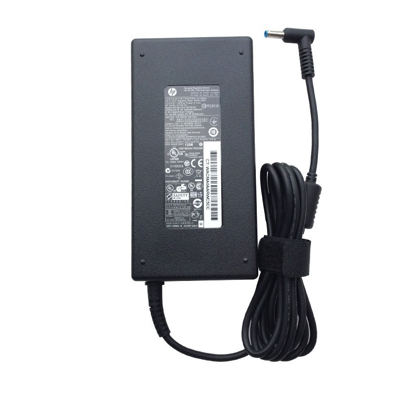 Genuine 120W AC Adapter Charger HP Omen 17-w006nf Y0B00EA + Cord