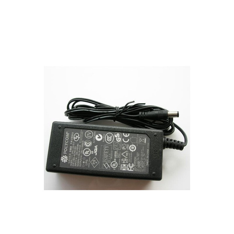 24V Polycom Soundpoint IP 550 AC Adapter Charger Power Cord