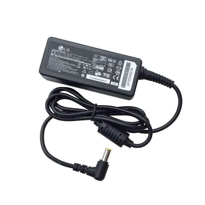 25W LG IPS Monitor 24M47VQ-P 24M47H-P AC Adapter Charger Power Cord