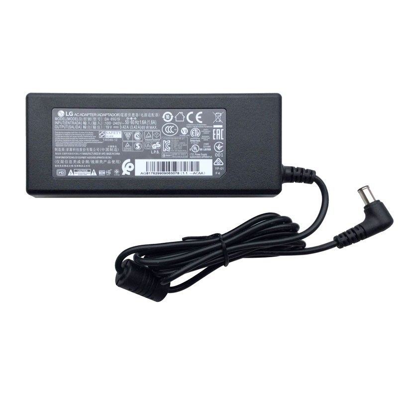 New 19V LG IPS PERSONAL TV MT55 AC Adapter Charger Power Cord