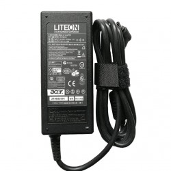 White 65W Acer Liteon KP.06503.004 AC Adapter Charger Power Cord