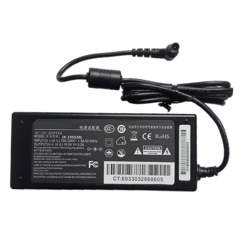 Genuine 101W Sony KDL-24W605A KDL24W605A Charger Adapter + Free Cord