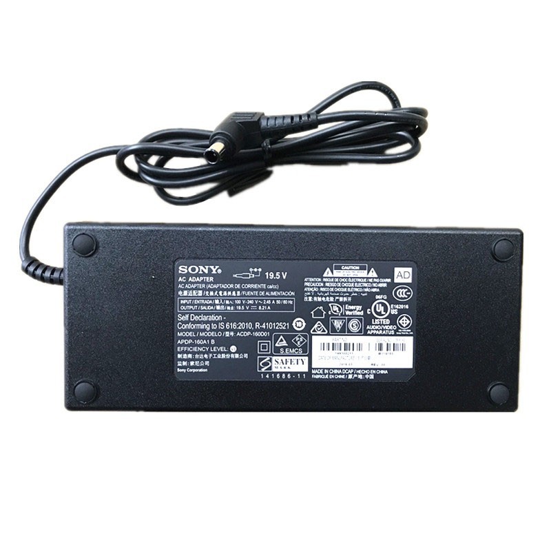 Genuine 160W Sony KD-49XD8088 KD49XD8088 Adapter Charger + Free Cord