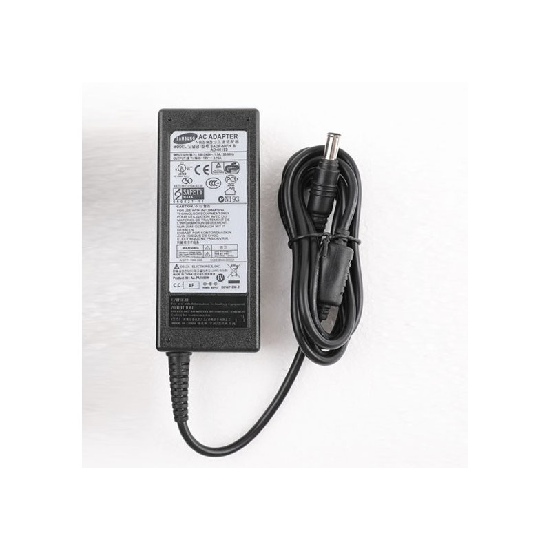 Genuine 48W Samsung LC32H711QENXZA Curved Monitor Adapter + Free Cord