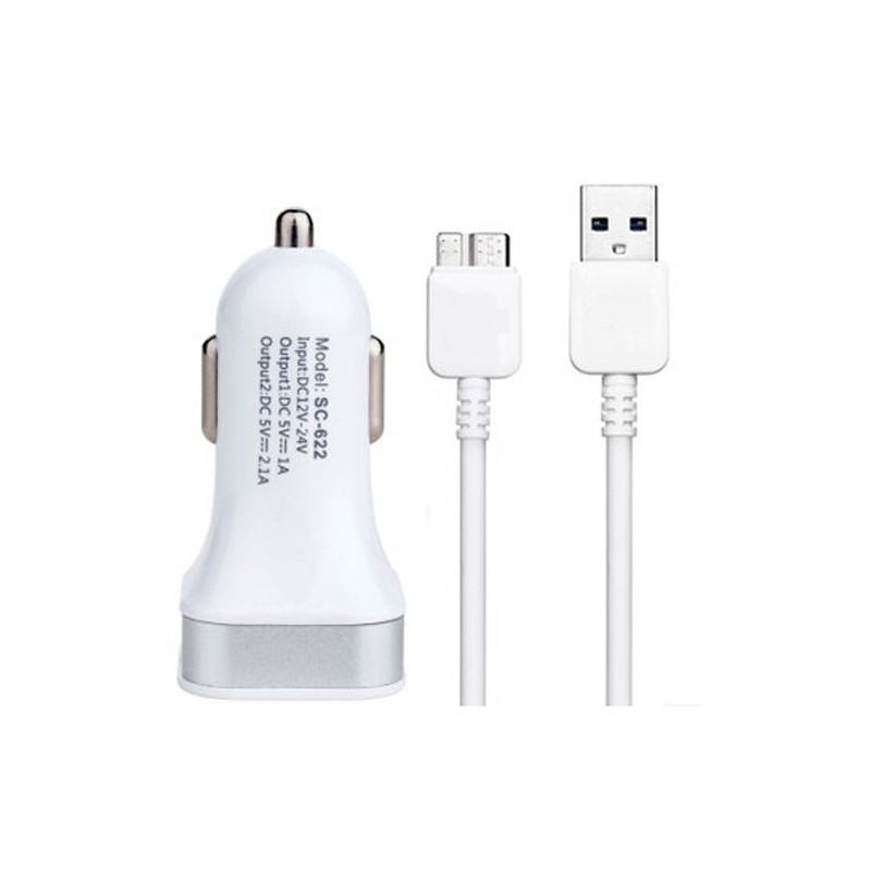 Samsung Galaxy Note 3 N9002 N9005 Car Charger DC Adapter