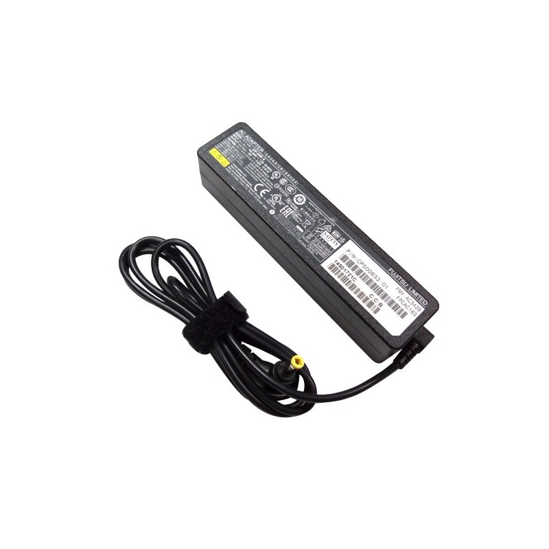 Genuine 65W Slim Fujitsu Lifebook S752 AC Adapter Charger Power Cord