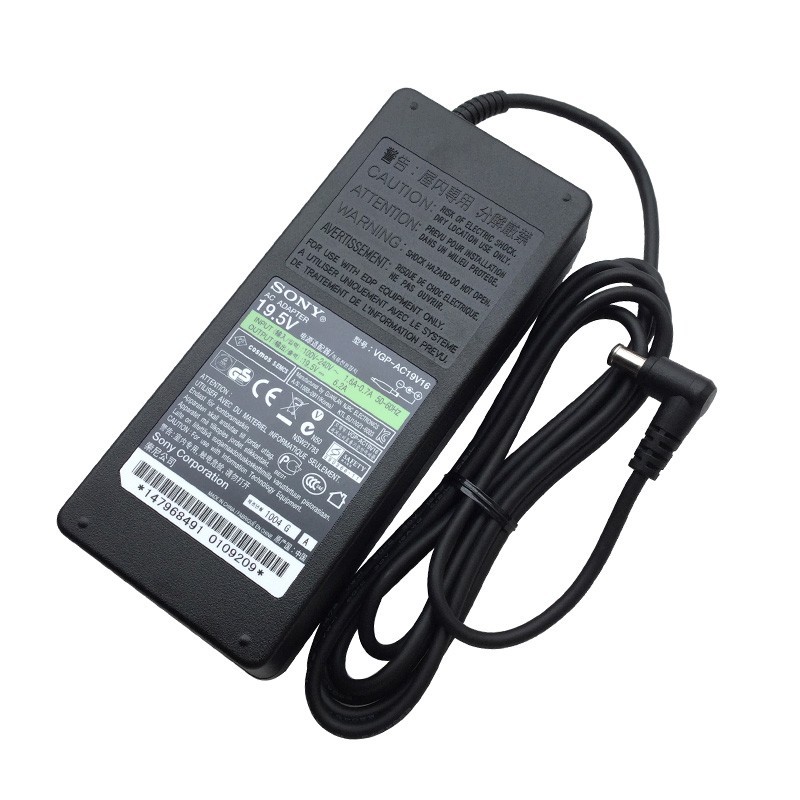 Genuine 120W Sony Vaio VPCF131FM/H VPCF132FX AC Adapter Charger