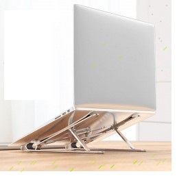 Laptop Stand, 7-Angles Adjustable,Aluminum-Sliver, Compatible with all Tablets/Laptops 10”-17.3”, Supports up to 88 lbs