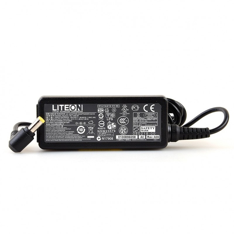White 30W Acer Aspire One 533-13Dkk 533-13DRR AC Adapter Charger