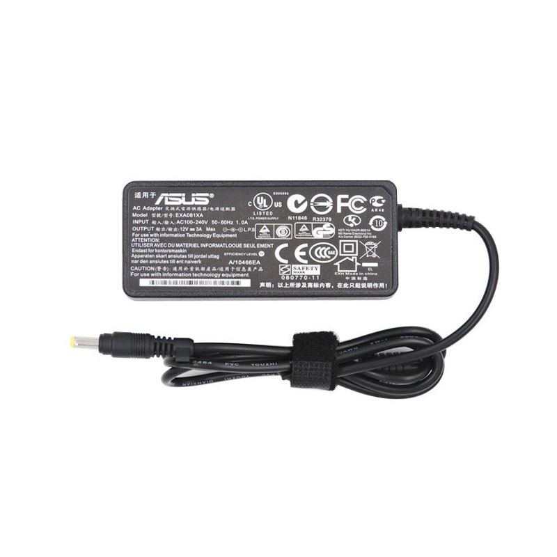 Genuine 24W Adapter Charger Asus Eee PC 700 701SD 2G Surf + Cord