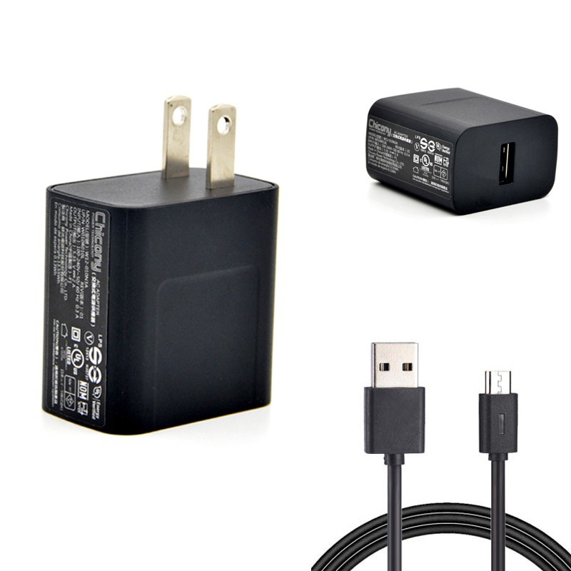 Genuine 10W Acer One 10 S1002-17HU AC Adapter + Free Micro USB Cable