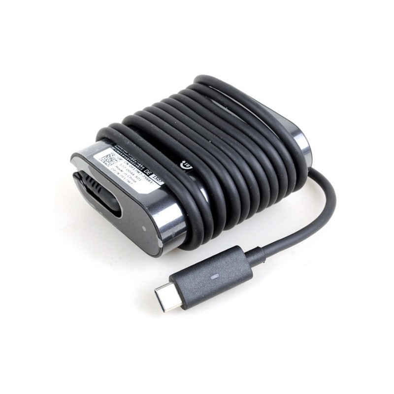 Genuine 30W USB-C Dell XPS 9250 T02H AC Adapter Charger Power Cord Genuine 30W USB-C Dell XPS 9250 T02H AC Adapter Charger Power Cord
