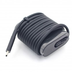 Genuine 45W USB-C Adapter Charger Dell Chromebook 13 3380 P80G + Cord