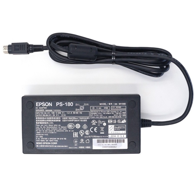 Genuine 48W Epson TM-290II TM-H5000 AC Adapter Charger