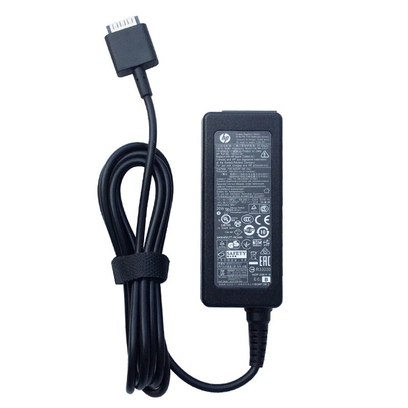 Genuine 20W HP 695833-001 695914-001 AC Adapter Charger Power Cord