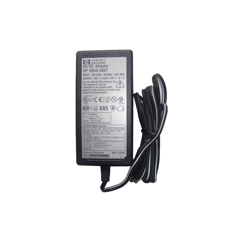 Genuine 40W HP 0950-3807 Printer AC Adapter Charger