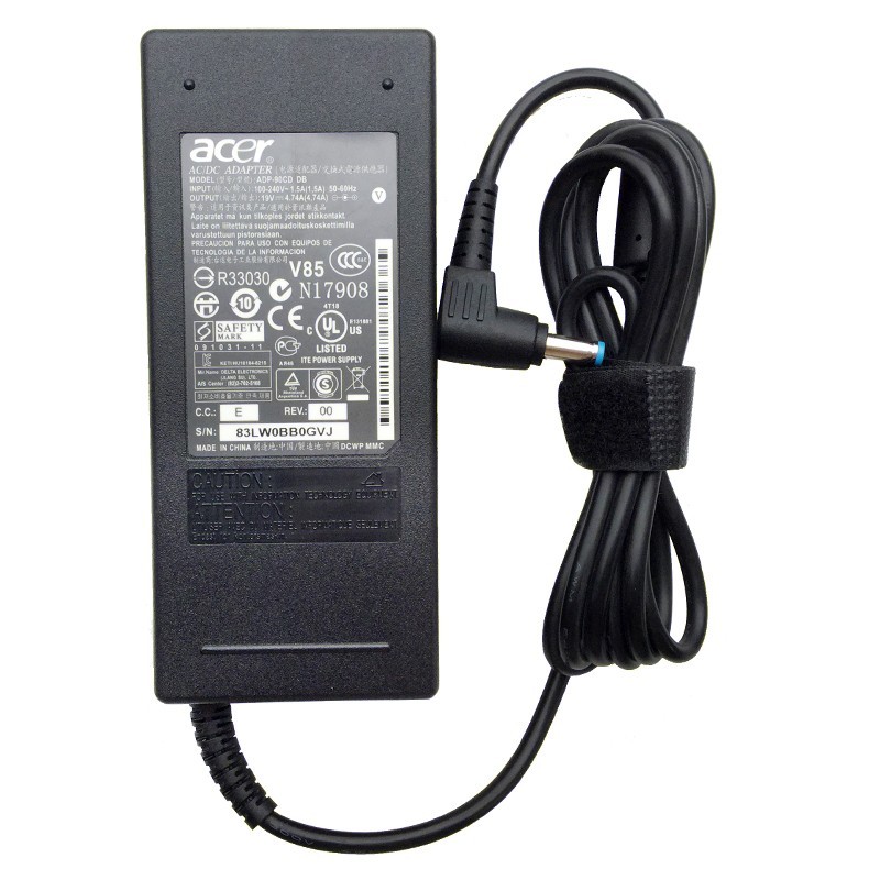 90W AC Adapter Acer Aspire 1691WL 1680WLCi 1685WLCi 1690WLC +Free Cord