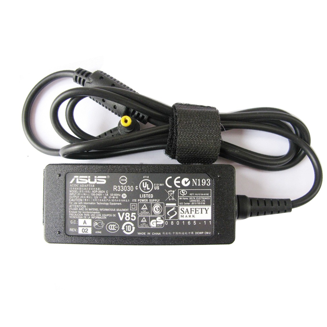 Genuine 36W Asus Eee PC T101MT-BLK030M AC Adapter Charger with  Free Cord