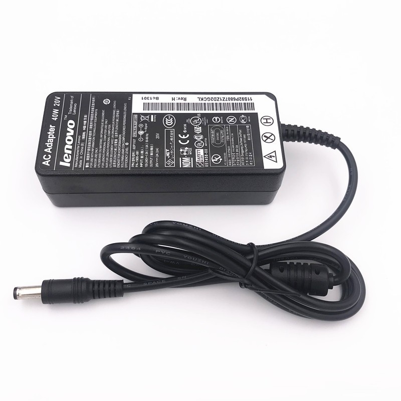 Genuine 40W Lenovo 45K2209 55Y9276 AC Adapter Charger Power Cord