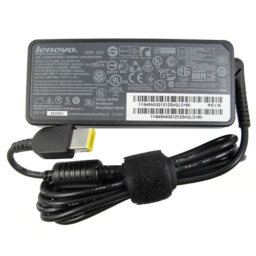 Genuine 65W Lenovo ThinkPad X240 20AM000PAU AC Adapter Charger Power Cord
