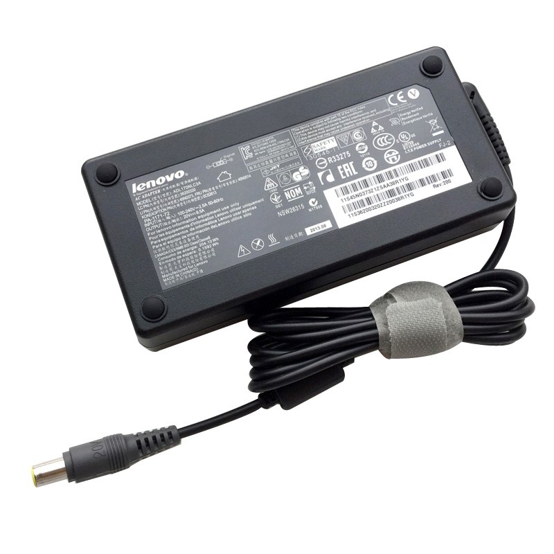 Genuine 170W Lenovo ThinkPad W530 2447-4WU AC Adapter Charger Power Cord