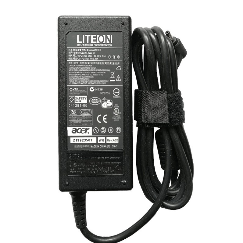 65W Acer Aspire P3-131-21292G06 AC Adapter Charger Power Cord