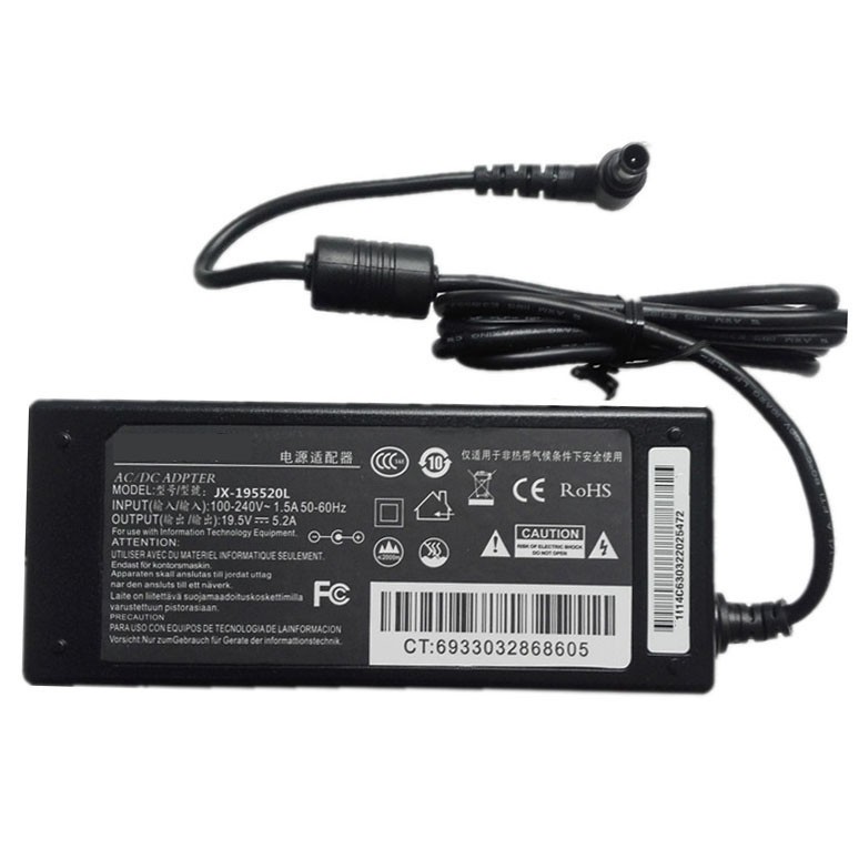 Genuine 101W Sony KDL-43W805C KDL43W805C Charger Adapter with  Free Cord