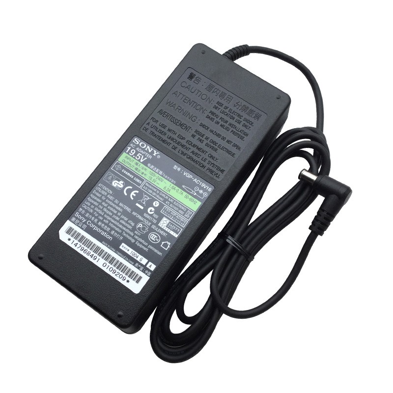 Genuine 120W Sony KDL-42W655A AC Adapter Charger with  Free Cord