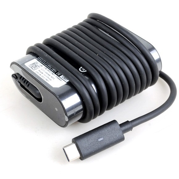 Genuine 45W USB-C Adapter Charger Dell Latitude 5289 P29S + Free Cord Laptop Power Supply Adapter Cord