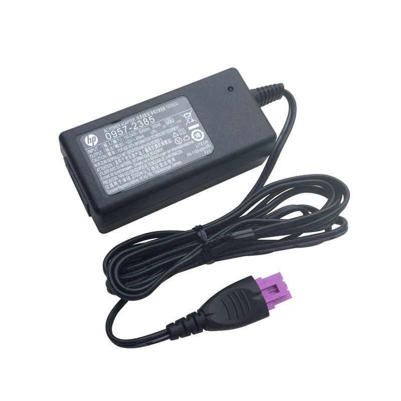 Genuine 10W HP Deskjet 2620 All-in-One Printer AC Adapter + Free Cord Laptop Power Supply Adapter Cord