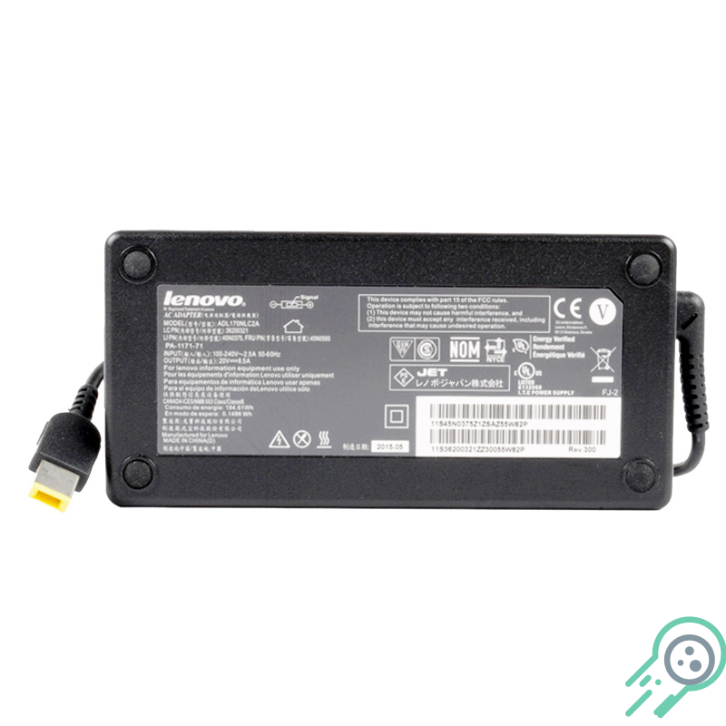 Lenovo ThinkPad P70 20ES AC Power Adapter Charger