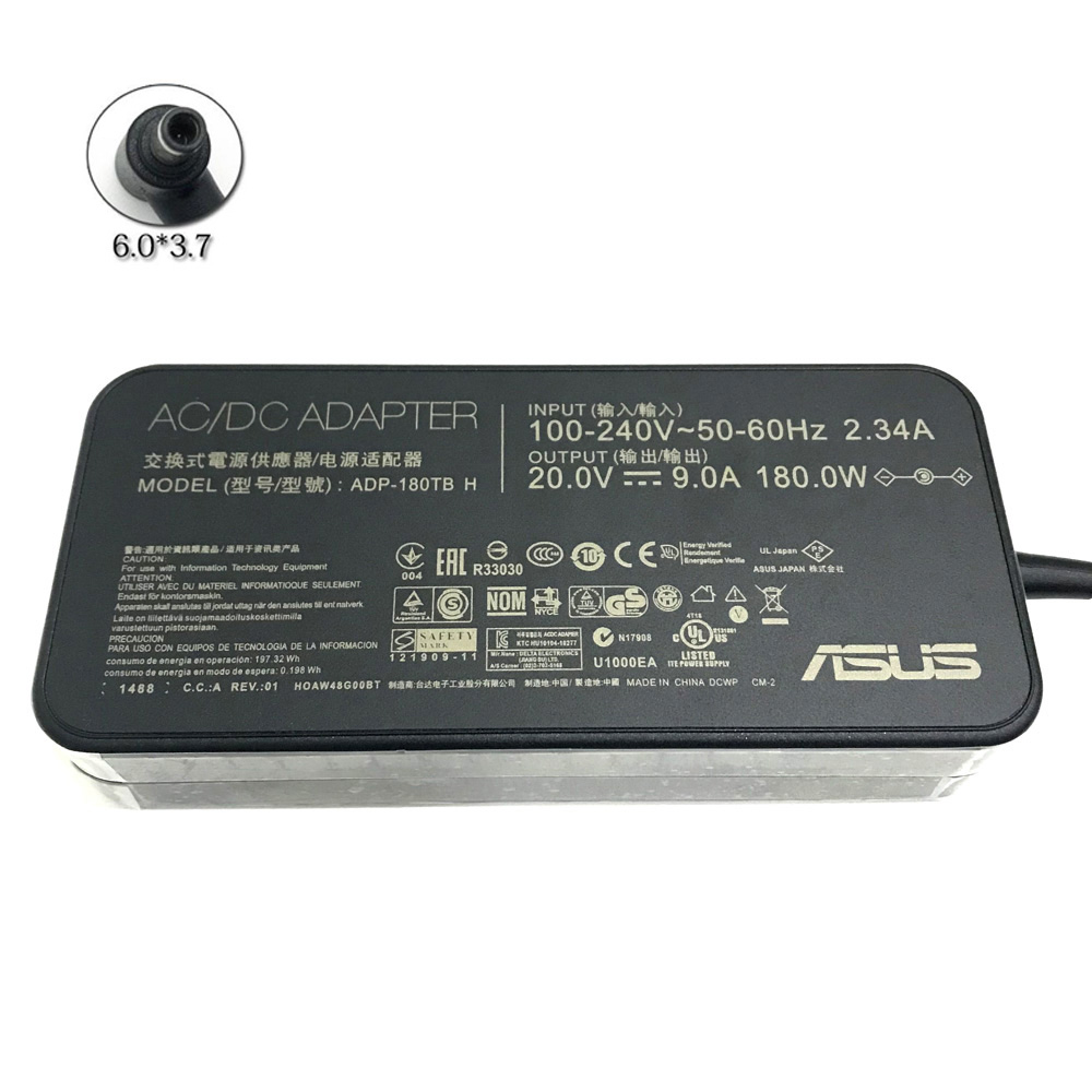 Asus ADP-180TB H 6.0*3.7mm AC Adapter Charger