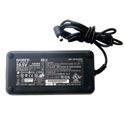 Sony PCGA-AC19V18 VGP-AC19V9 VGP-AC19V17 AC Adapter Charger