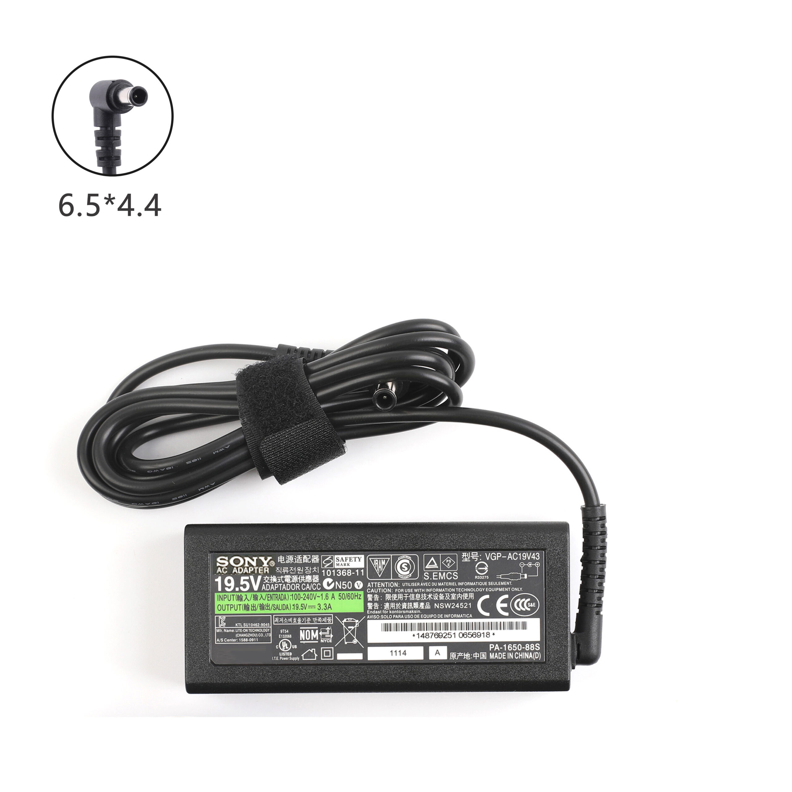 Sony Vaio SVF14NA28T SVF14NA18T AC Adapter Charger