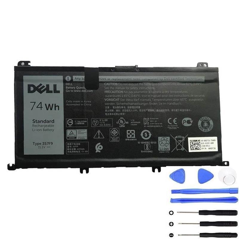 Dell 357F9 74Wh Battery - 0GFJ6