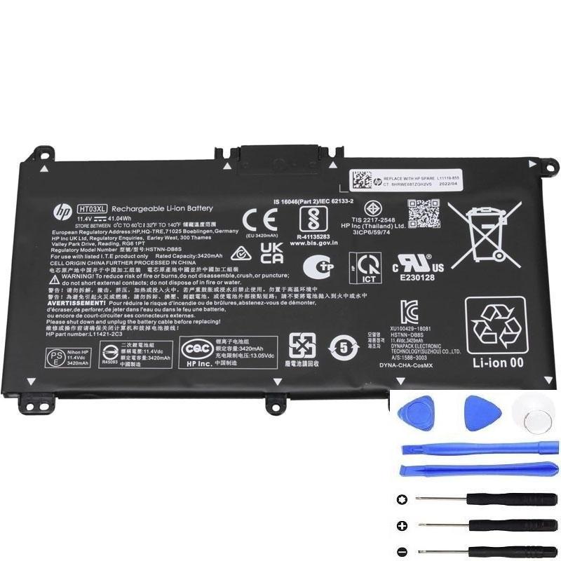 HP HT03XL 41.04Wh Battery - L11119-855