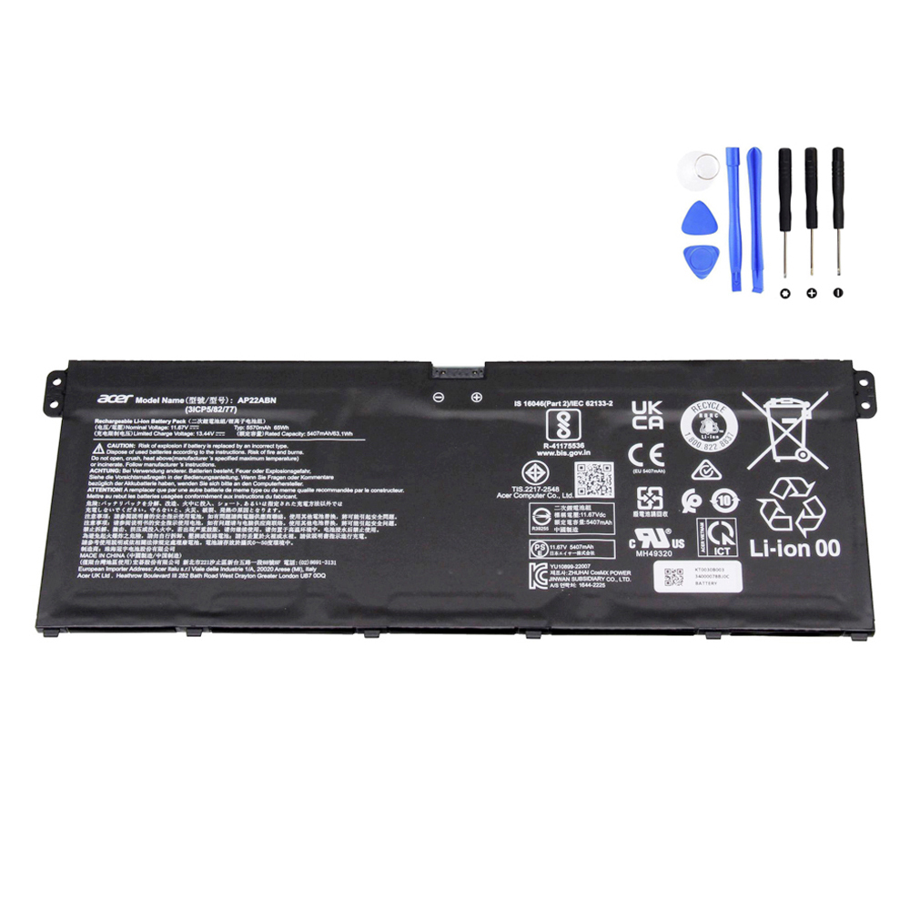 65Wh Acer AP22ABN Battery