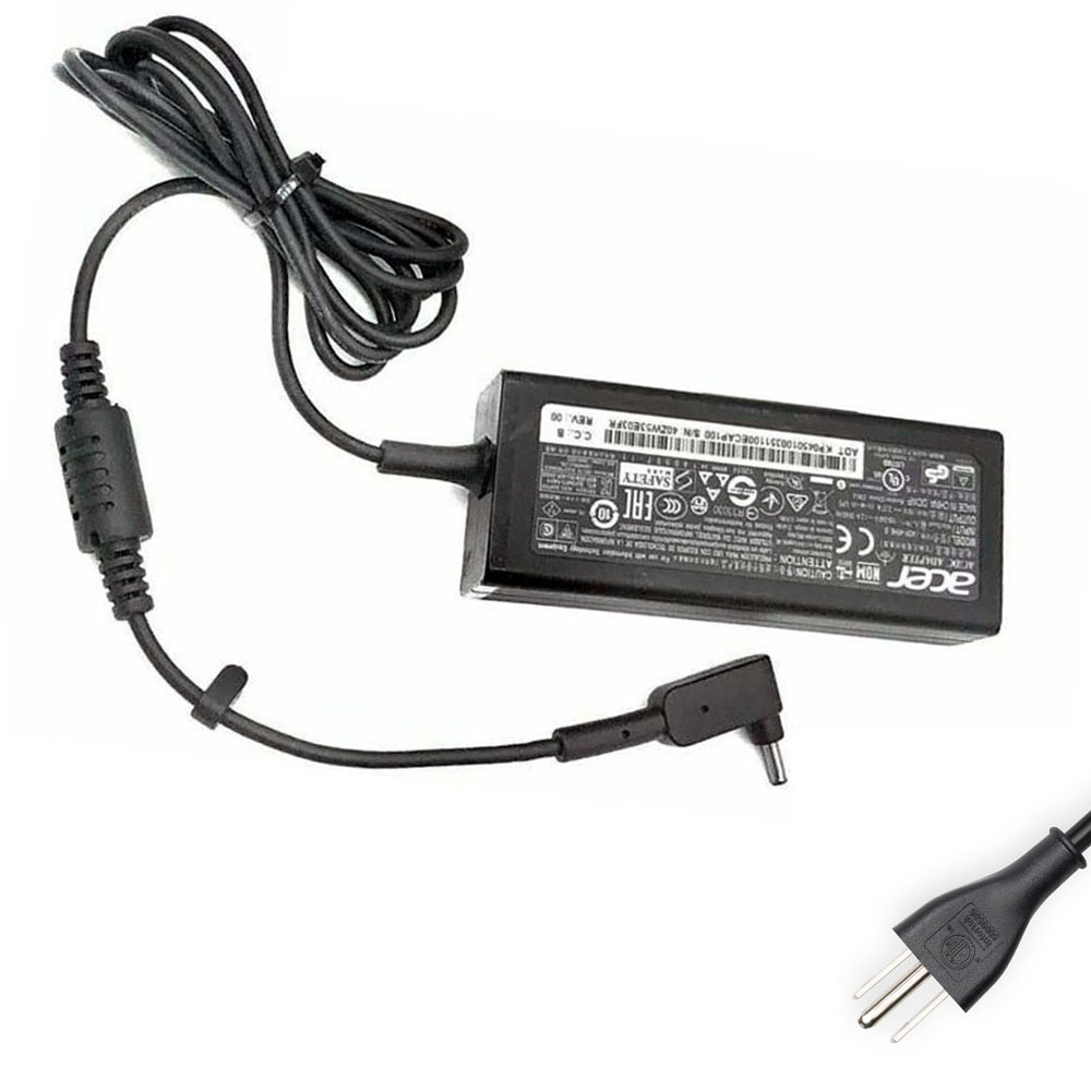19V 2.37A 45W Acer 3.0mm 1.1mm AC Adapter Charger