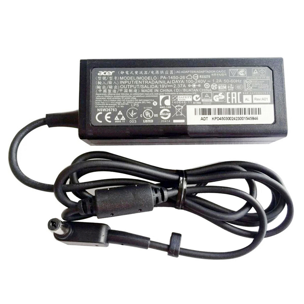 19V 2.37A 45W Acer 5.5mm 1.7mm AC Adapter Charger - Image 2