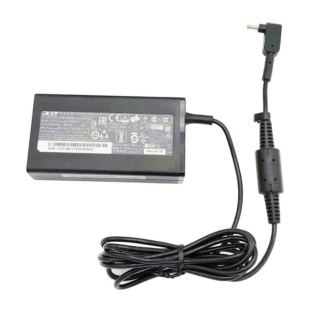 19V 3.42A 65W Acer 3.0mm 1.1mm AC Adapter Charger - Image 4