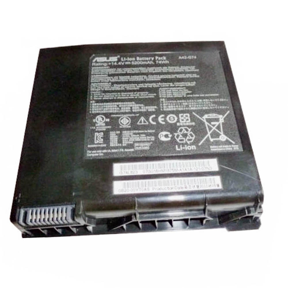 75Wh Asus A42-G74 Battery