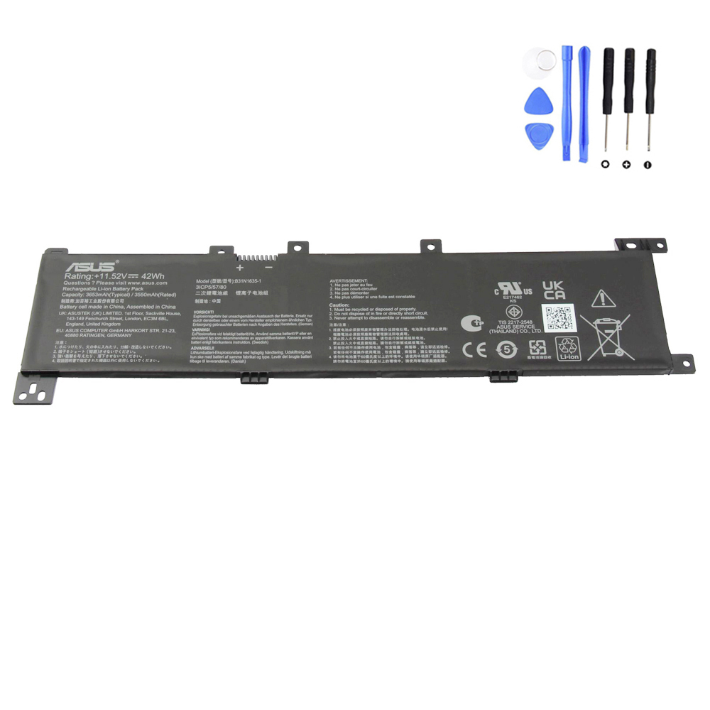 42Wh Asus B31N1635 Battery