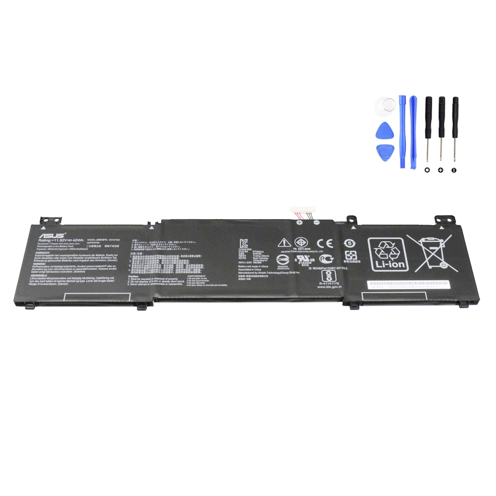 42Wh Asus B31N1822 Battery