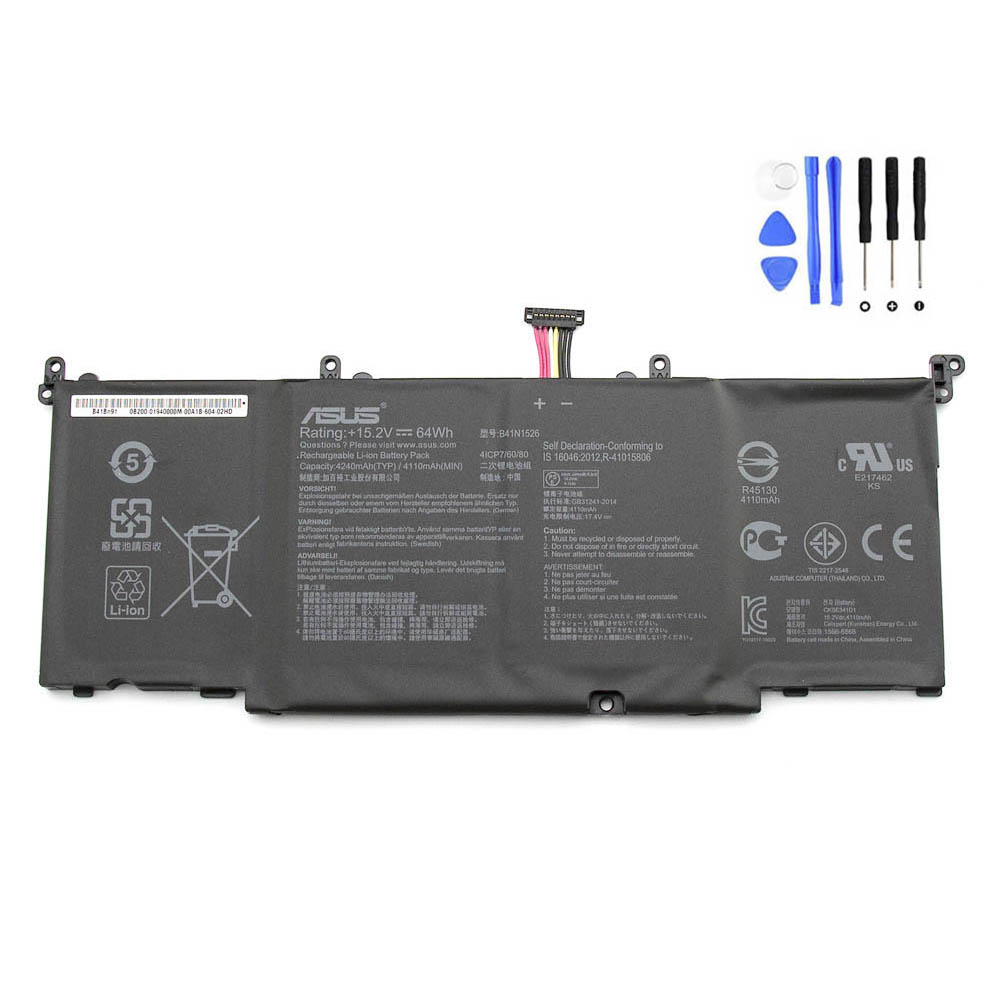 64Wh Asus B41N1526 Battery