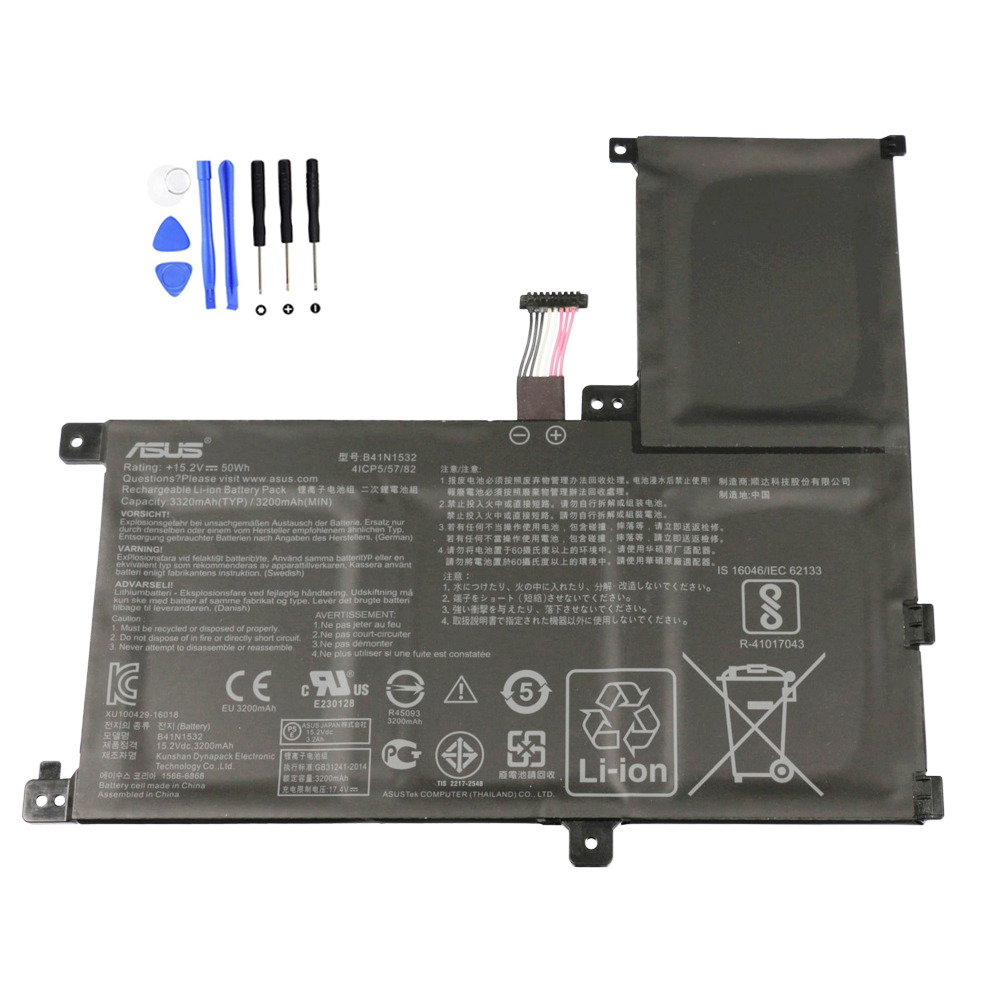 50Wh Asus B41N1532 Battery