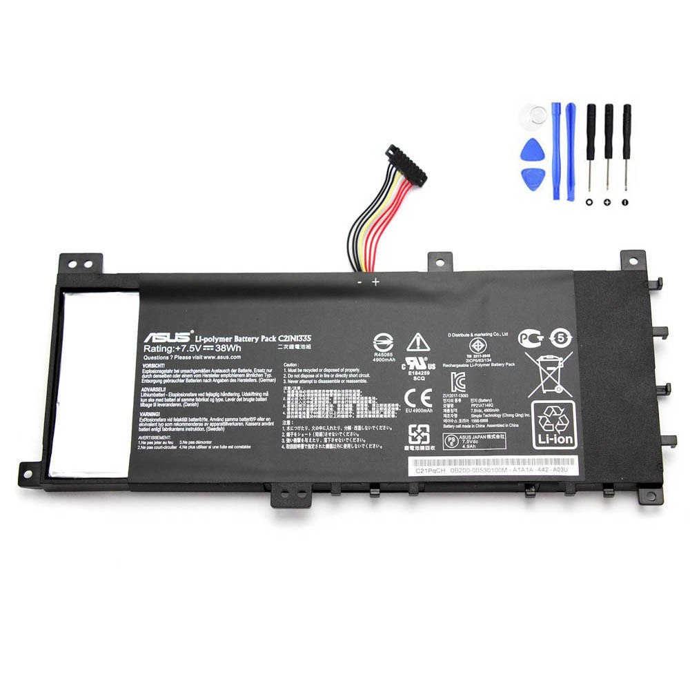 38Wh Asus C21N1335 Battery