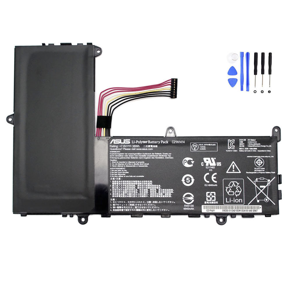 38Wh Asus C21N1414 Battery