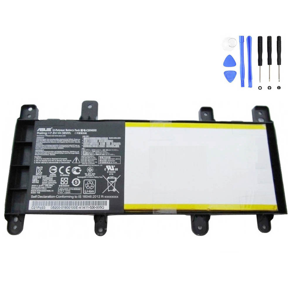 38Wh Asus C21N1515 Battery