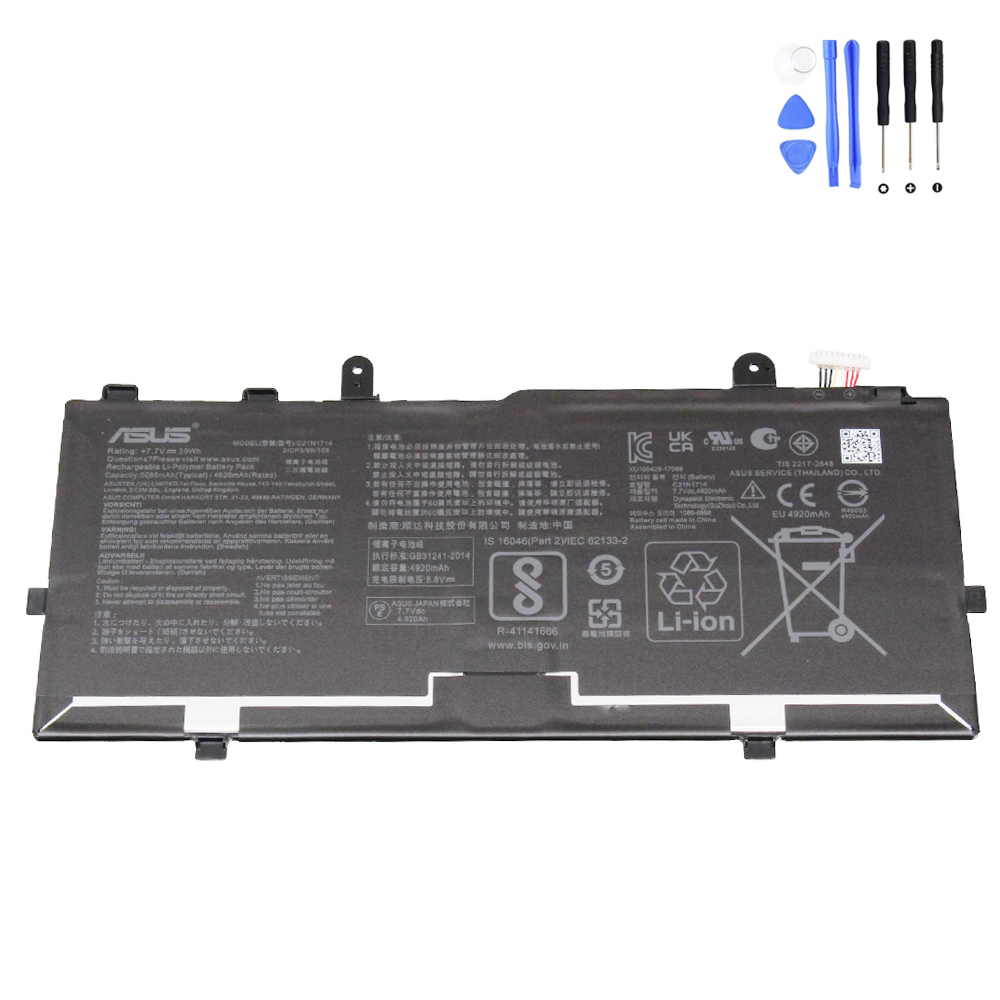 39Wh Asus C21N1714 Battery