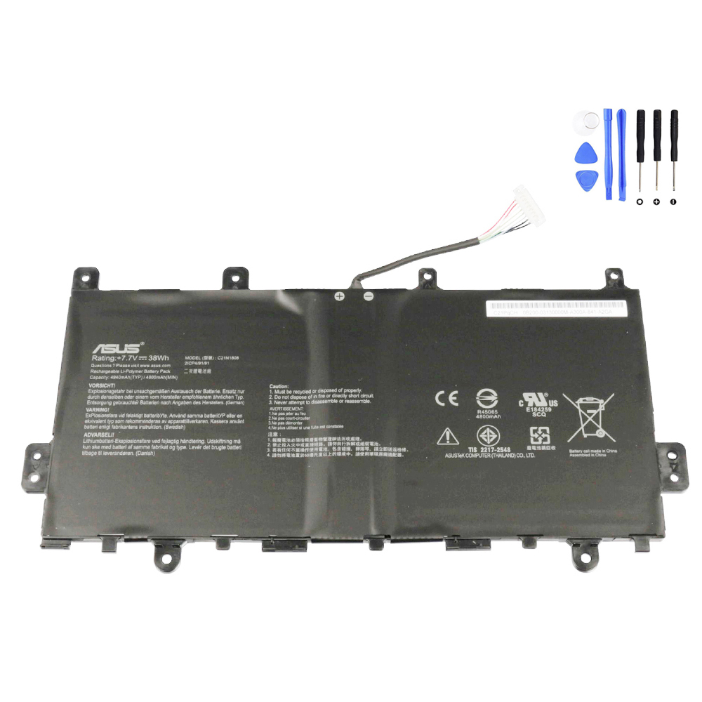 38Wh Asus C21N1808 B Battery